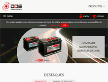 Tablet Screenshot of ddsauto.com